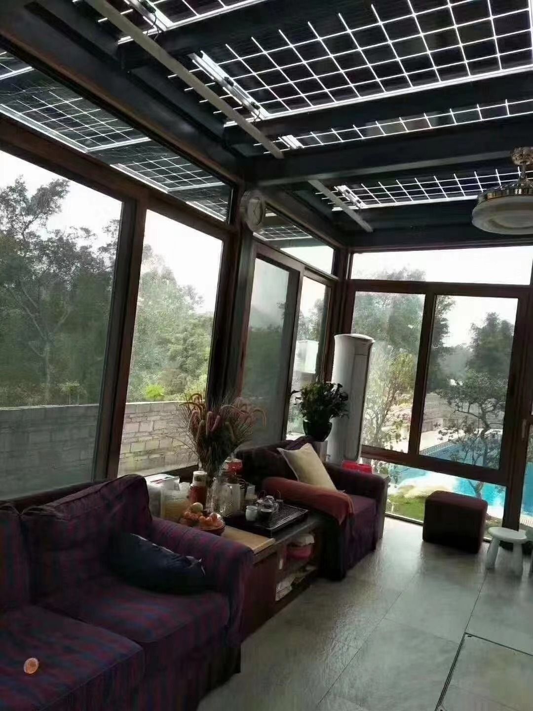 阿克苏20kw+15kwh智能AI别墅太阳能发电系统